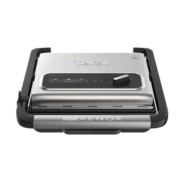 Tefal Inicio Grill Adjust Silver  Suitable for 6 people Non-stick coating Adjustable thermostat Dishwasher safe grill plates  Personalise with a sleeve and engraving