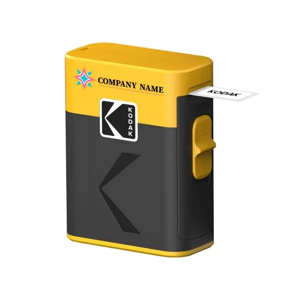 Kodak Era Instant Label Printer Yellow  Create & print Thermal ink-free technology and high resolution of 203 dpi USB–C charging capability Connect to KODAK app  Personalise with a full-colour print and sleeve