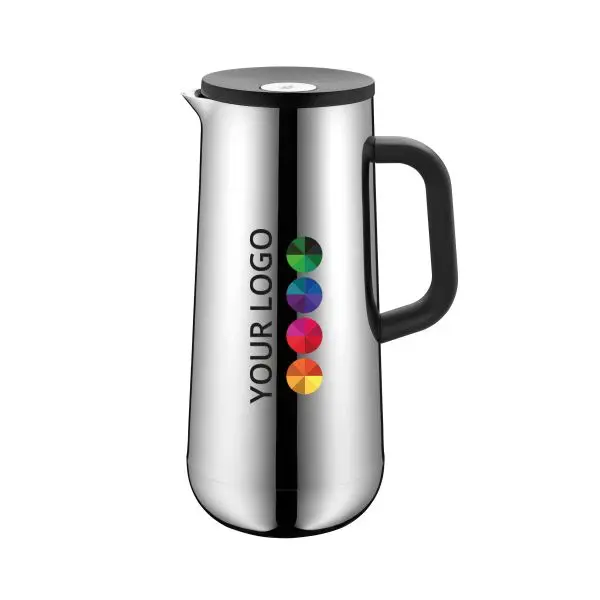 WMF Insulation Coffee Jug 1L Impulse  Holds 1L of coffee Timeless design Automatic closure Personalisation with a full colour print, engraving and sleeve